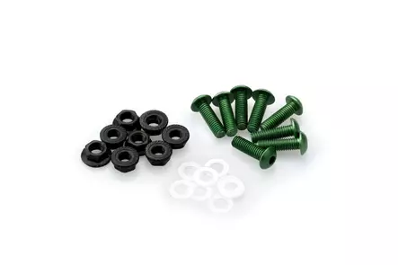 Puig Screw Kit C/Green - Duell MP varaosat ja tarvikkeet - 99974 - 1