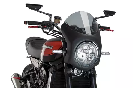 Puig Semifairing C/Black Kawasaki Z900Rs 18' C/Smoke - Duell MP varaosat ja tarvikkeet - 90774 - 1
