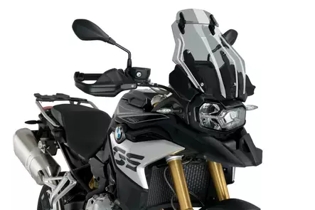 Puig Touring Shield W/Visor Bmw F850Gs/Ad 18'- C/Smoke - Duell MP varaosat ja tarvikkeet - 94194 - 1