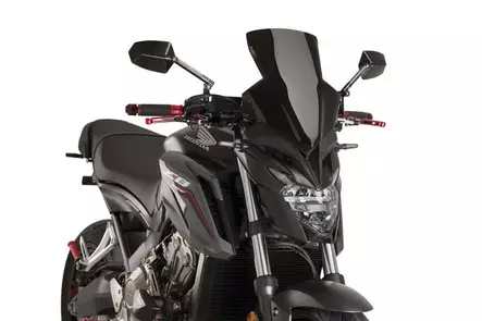 Puig Winds. New Generation Honda Cb650F 17-18' C/Black - Duell MP varaosat ja tarvikkeet - 90324 - 1