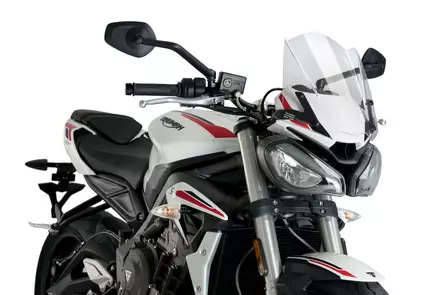 Puig Windshield New Gen. Sport Triumph Street Triple S 20' - Duell MP varaosat ja tarvikkeet - 98924 - 1