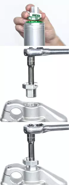 Race Tech Fork compression tool TFCT 3622 for SHOWA TAC/KYB Dual Chamber - Duell MP varaosat ja tarvikkeet - 69044 - 1