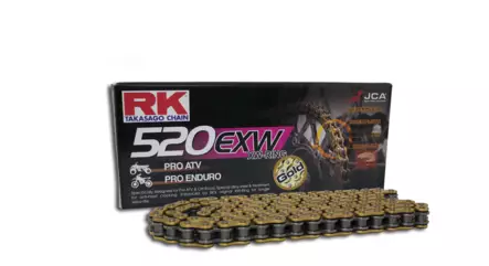 RK GB520EXW XW-rengasketju Atv/Offroad +CL (Jousil.) - Duell MP varaosat ja tarvikkeet - 117814 - 1