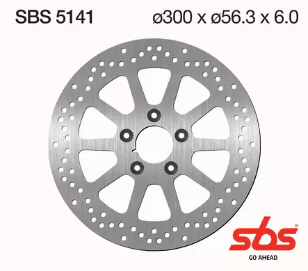 Sbs Jarrulevy Standard - Duell MP varaosat ja tarvikkeet - 122974 - 1