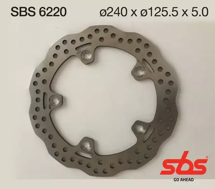 Sbs Jarrulevy Upgrade - Duell MP varaosat ja tarvikkeet - 122964 - 1