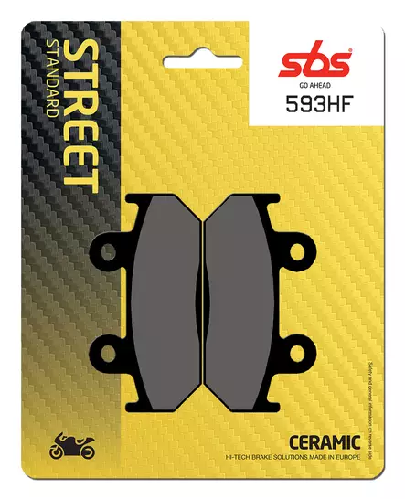 Sbs Jarrupalat Ceramic - Duell MP varaosat ja tarvikkeet - 123564 - 1