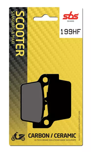 Sbs Jarrupalat Ceramic (861HF) - Duell MP varaosat ja tarvikkeet - 123854 - 1