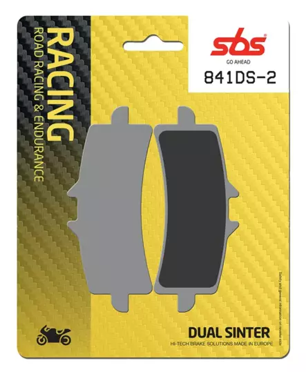 Sbs Jarrupalat Dual Sinter 2 - Duell MP varaosat ja tarvikkeet - 124054 - 1