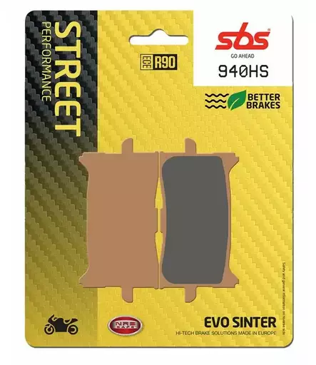 Sbs Jarrupalat Sintered - Duell MP varaosat ja tarvikkeet - 122394 - 1