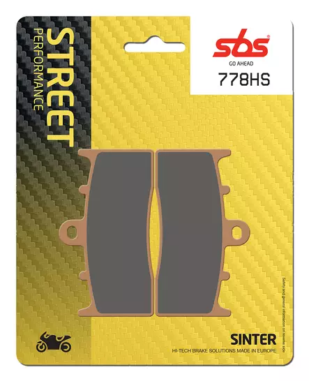 Sbs Jarrupalat Sintered - Duell MP varaosat ja tarvikkeet - 123744 - 1
