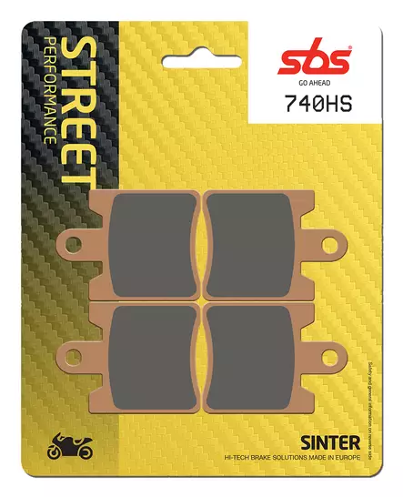 Sbs Jarrupalat Sintered - Duell MP varaosat ja tarvikkeet - 123824 - 1