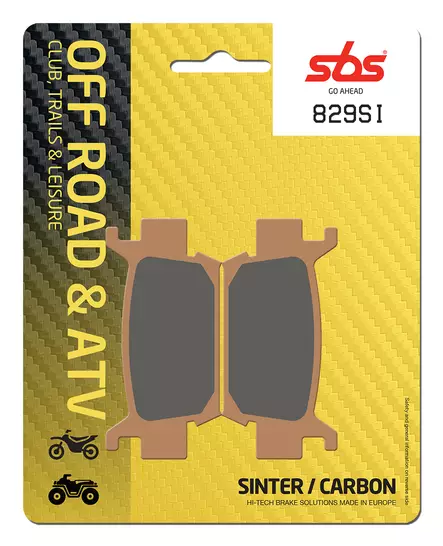 Sbs Jarrupalat Sintered Offroad - Duell MP varaosat ja tarvikkeet - 123134 - 1