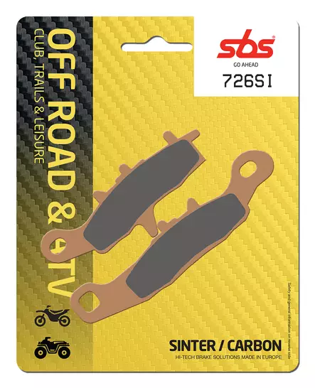 Sbs Jarrupalat Sintered Offroad - Duell MP varaosat ja tarvikkeet - 123454 - 1
