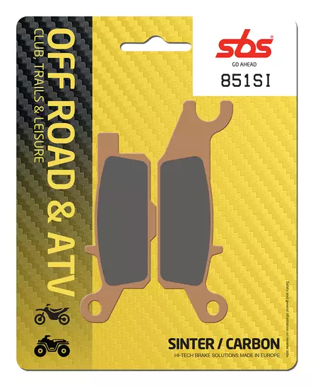 Sbs Jarrupalat Sintered Offroad - Duell MP varaosat ja tarvikkeet - 123504 - 1