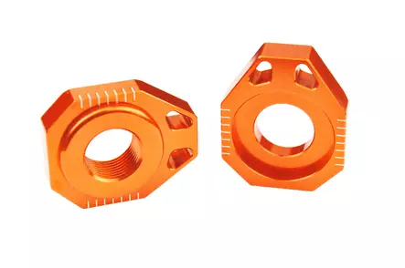 Scar Axle Blocks - Ktm Orange color - Duell MP varaosat ja tarvikkeet - 75614 - 1