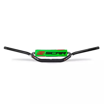 Scar Handlebar S² Ø22,2 (7/8”) - HIGH - Green color - Duell MP varaosat ja tarvikkeet - 75704 - 1
