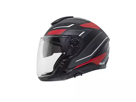 Schuberth Kypärä J2 Sigma punainen, 59 L - Duell ajovarusteet - 65674 - 1