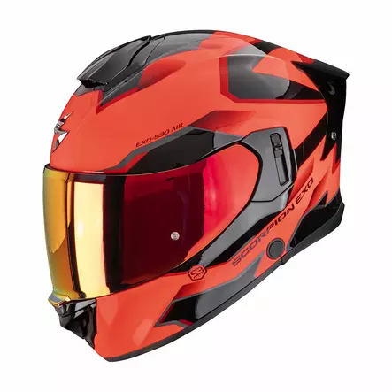 SCORPION Helmet EXO-530 AIR CLIP Red-Black, M - Duell ajovarusteet - 49904 - 1