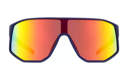 Spect Red Bull Dash Sunglasses Matt Metallic Blue w Red-Gold Mirror - Duell ajovarusteet - 45564 - 1