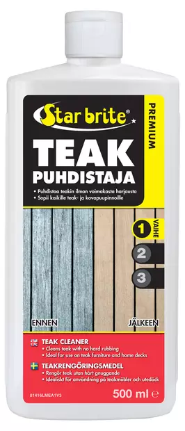Star brite Teakin puhdistus/harmauden poistaja 500ml - Duell venetarvikkeet - 132994 - 1