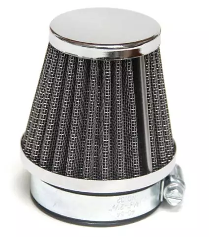 Tec-X Ilmansuodatin Kiinitys Ø 52mm (Ø 75 - 51mm x p. 68mm) - Duell mopojen varaosat ja tarvikkeet - 115454 - 1