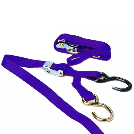 TMV Tiedowns 1.5" Blue (2pcs) Width: 1-1/2" - Duell MP varaosat ja tarvikkeet - 87284 - 1