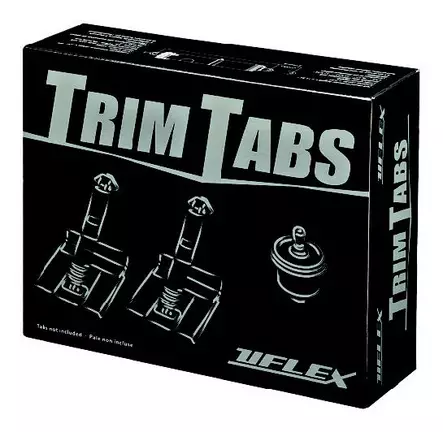 Uflex Trimmitasosarja MTT 12-CH - Musta (Pitkä malli 309mm) - Duell venetarvikkeet - 137404 - 1