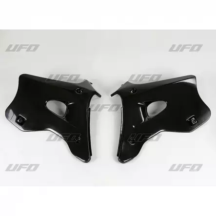 UFO Ilmanohjaimet KX125/250 94-98 Musta 001 - Duell MP varaosat ja tarvikkeet - 48624 - 1