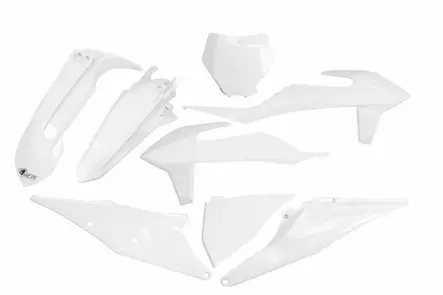 UFO Muovisarja 5-osainen Valkoinen 047 KTM SX/SXF125-450 19-22 - Duell MP varaosat ja tarvikkeet - 47344 - 1