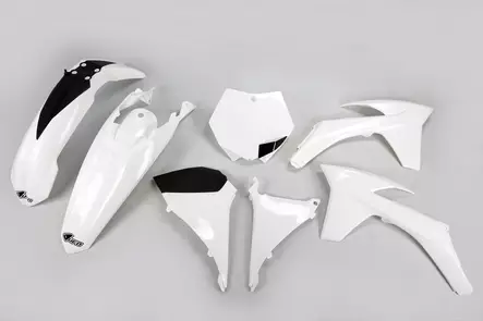 UFO Muovisarja 5-osainen Valkoinen KTM SX125-525 2011 - Duell MP varaosat ja tarvikkeet - 47884 - 1