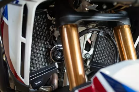 Yakk EXP Radiator guard Honda CRF1100 Africa Twin (20-) black - Duell MP varaosat ja tarvikkeet - 99334 - 1
