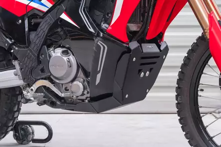 Yakk EXP Skid plate Honda CRF300 Rally (21-) black - Duell MP varaosat ja tarvikkeet - 100314 - 1
