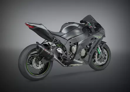 Yoshimura 3/4 System Exhaust Zx-10R/Rr 2016-20 Race Alpha 3Qtr Ss-Cf-Cf - Duell MP varaosat ja tarvikkeet - 113454 - 1