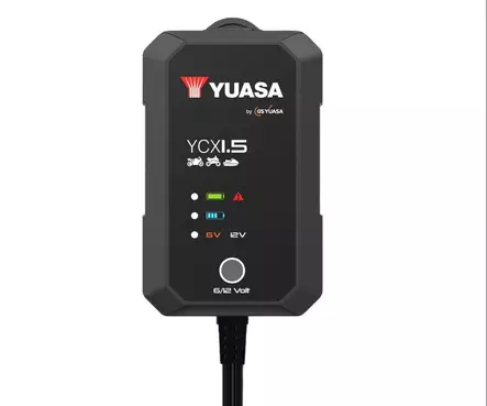 Yuasa Akkulaturi YCX1.5 6/12V 1.5A - Duell muut varaosat ja tarvikkeet - 131724 - 1