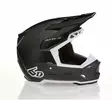 6D Helmet ATR-3 Solid Gloss Black White FIM - XS - Duell ajovarusteet - 58224 - 1