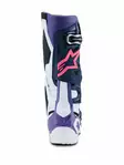 Alpinestars Ajosaapas Tech 10 Valkoinen/Lila/Fluo Pinkki, 40.5 - Duell ajovarusteet - 39554 - 1