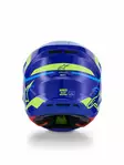 Alpinestars Kypärä S-M7 Deed Sininen/Fluo Keltainen, XL - Duell ajovarusteet - 36204 - 1