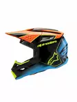 Alpinestars Kypärä SM3 Nuorten Fray Musta/Oranssi/Keltainen Fluo YM 50-51cm - Duell ajovarusteet - 36784 - 1