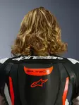 Alpinestars Nahkapuku 1-pcs GP Tech v5 Musta/Valkoinen/ Fluo Punainen, 52 - Duell ajovarusteet - 40604 - 1