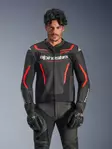Alpinestars Nahkatakki GP Force v2 Musta/Fluo Punainen, 56 - Duell ajovarusteet - 40704 - 1