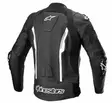 Alpinestars Nahkatakki Missile v2 Musta/Valkoinen 58 - Duell ajovarusteet - 40174 - 1