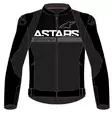 Alpinestars Tekstiilitakki SMX Air Musta, XL - Duell ajovarusteet - 41764 - 1
