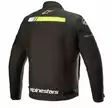Alpinestars Tekstiilitakki T-SP S Ignition Vedenpitävä Musta/Keltainen fluo XL - Duell ajovarusteet - 42944 - 1
