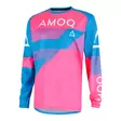 AMOQ Ascent Strive V2 Ajopaita Vaaleansininen-Pinkki, M - Duell ajovarusteet - 52134 - 1