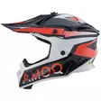 AMOQ Friction Mips Kypärä musta/punainen, XS - Duell ajovarusteet - 51744 - 1