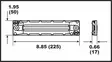 Anodi alumiini tanko Honda 75-250HP - Duell venetarvikkeet - 135334 - 1