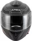 APEX Kypärä FC500 Carbon Assen valkoinen/punainen/sininen matta M - Duell ajovarusteet - 33954 - 1