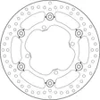 Brembo Serie Oro jarrulevy kelluva - Duell MP varaosat ja tarvikkeet - 121454 - 1