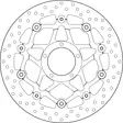 Brembo Serie Oro jarrulevy kelluva - Duell MP varaosat ja tarvikkeet - 121724 - 1