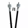 Forte Nopeusmittarin vaijeri Yleismalli p. 78cm Mutteri kiinnitys - Duell mopojen varaosat ja tarvikkeet - 114844 - 1